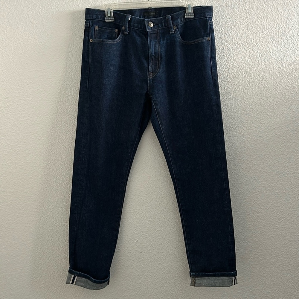 Uniqlo Genuine Stretch Selvedge Slim Jeans Size 33x32